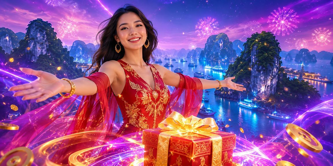 Khung cảnh giải trí neon về đêm tại Ninh Bình gợi nhớ không khí casino trực tuyến