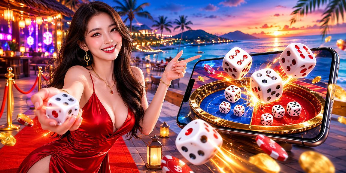 Người chơi xem xét điều khoản sử dụng dịch vụ cá cược tại bãi biển Phú Quốc